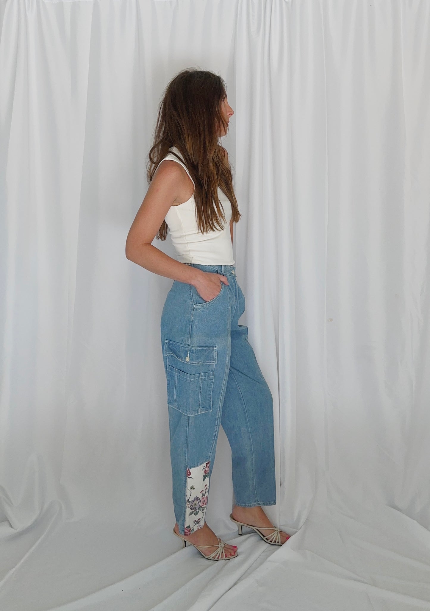 Vintage Patchwork Jeans