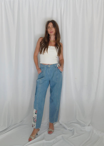 Vintage Patchwork Jeans