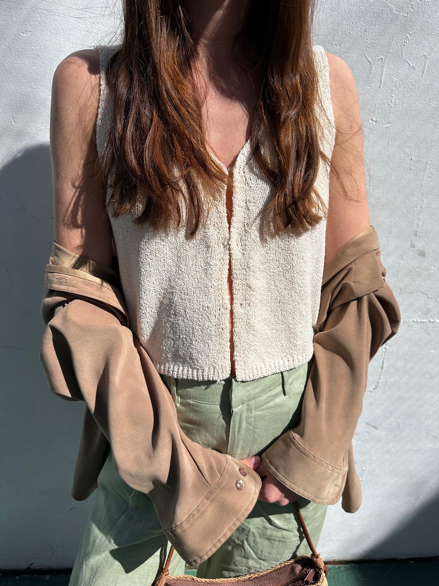 Vintage Camel Overshirt