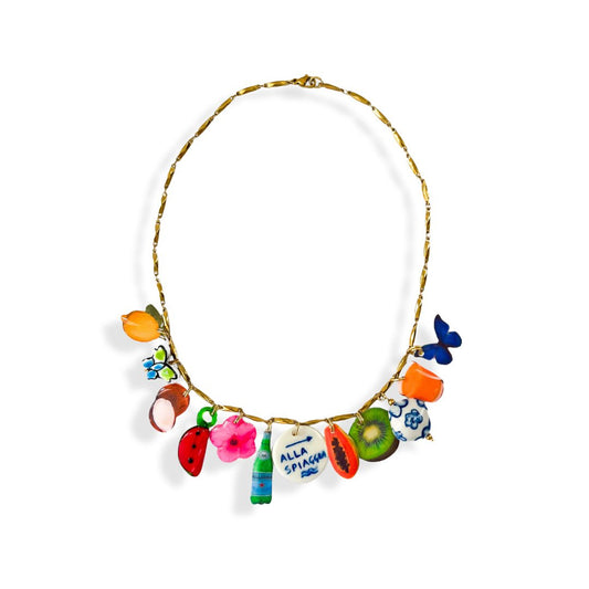 Summer Club Charm Necklace