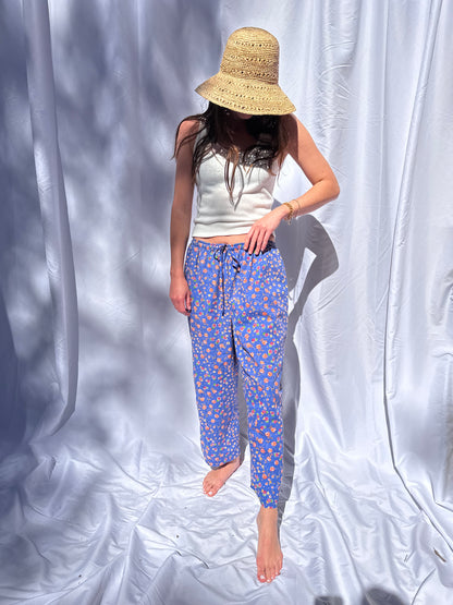 Blue Printed Pajama Pant