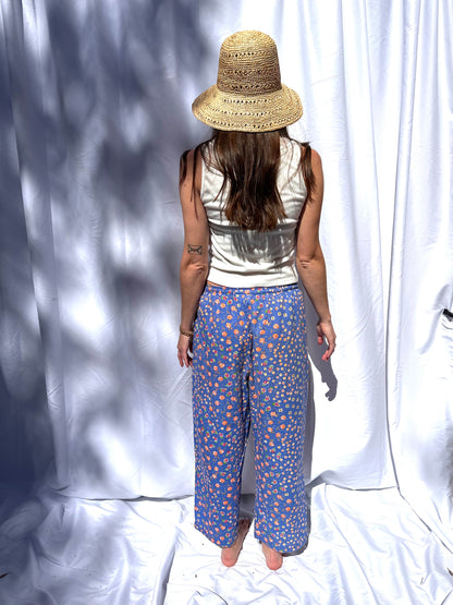 Blue Printed Pajama Pant