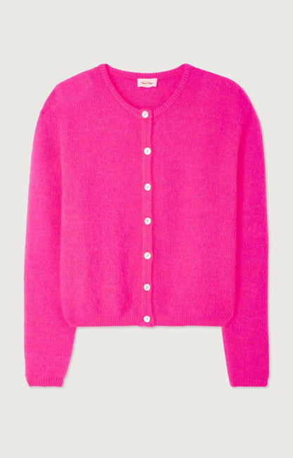 American Vintage Clothing Vitow Cardigan Pink