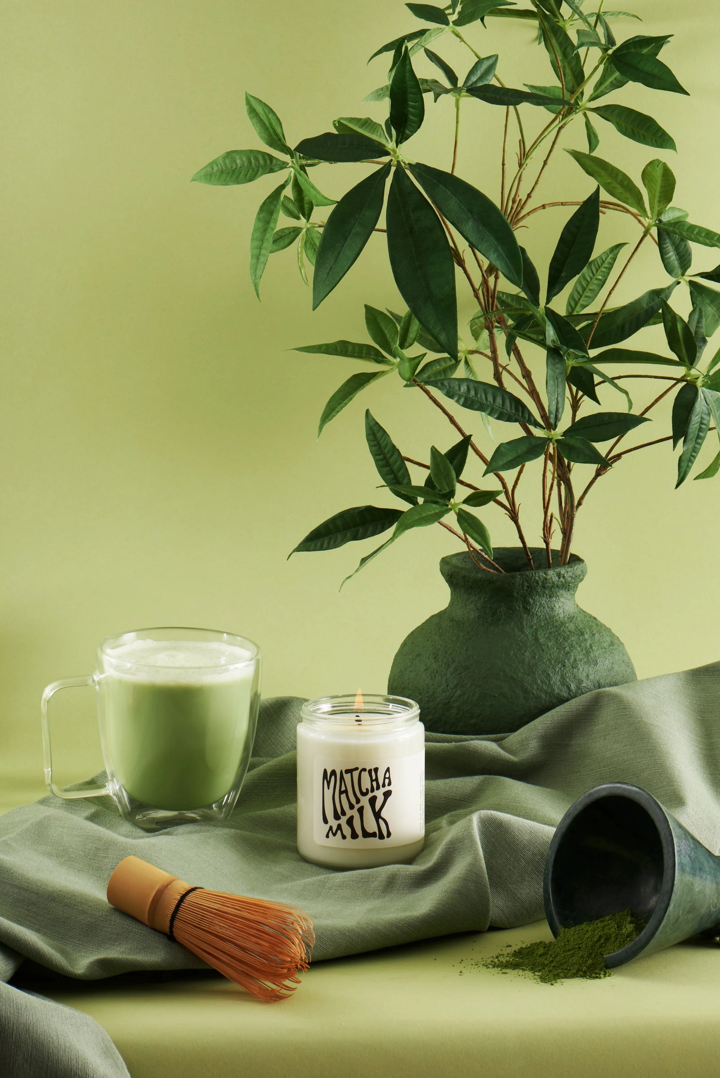 MOCO 8oz Candle-Matcha Milk